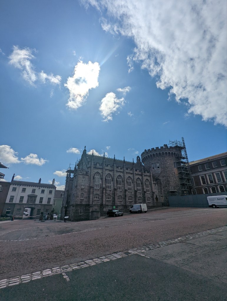 Street Art and Dublin castle