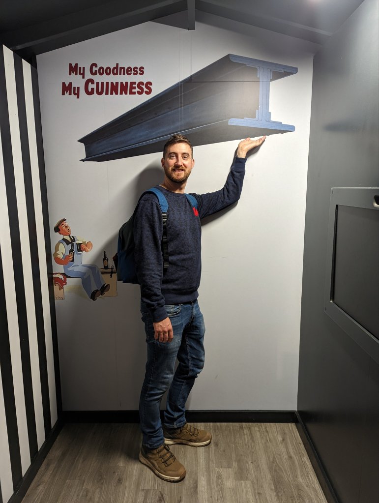 Collection of guinness storehouse selfies